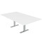 Skutchi Designs 47.25 in W, 84 in L, 29 in H, Engineered Wood Top, White HAR-REC-48x84-T-XD09 - alternate 1